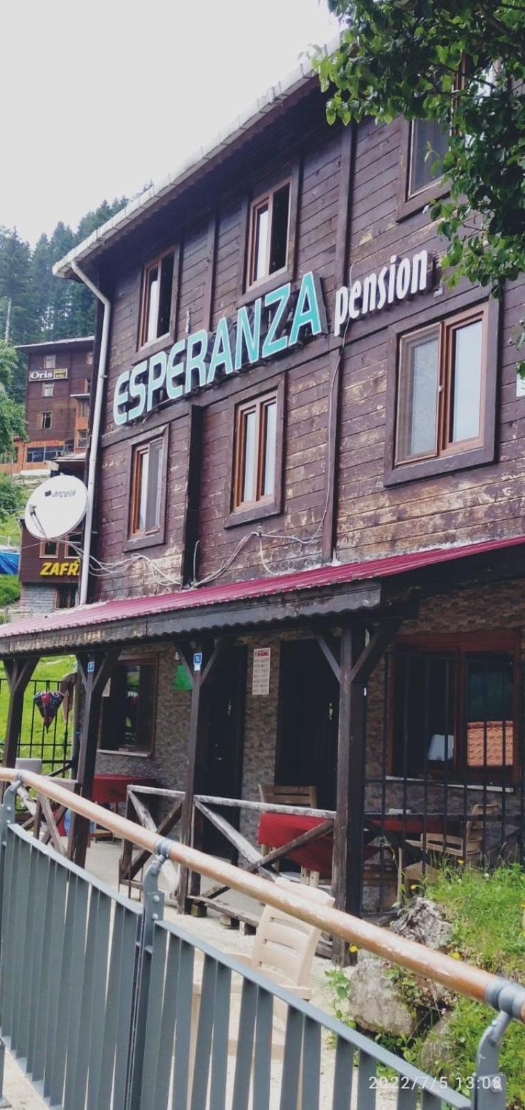 Esperanza Apart & Pension Guest House Ayder Yaylası Eksteriør bilde